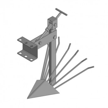 Картофелекопалка к м/б Каскад со сцепкой (стойка труба 20*40) ПАРМА 01.13.13 ПАРМА